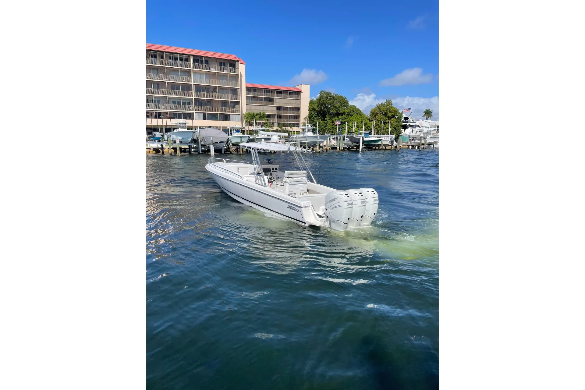 2010 Intrepid 323 Cuddy, photograph 2