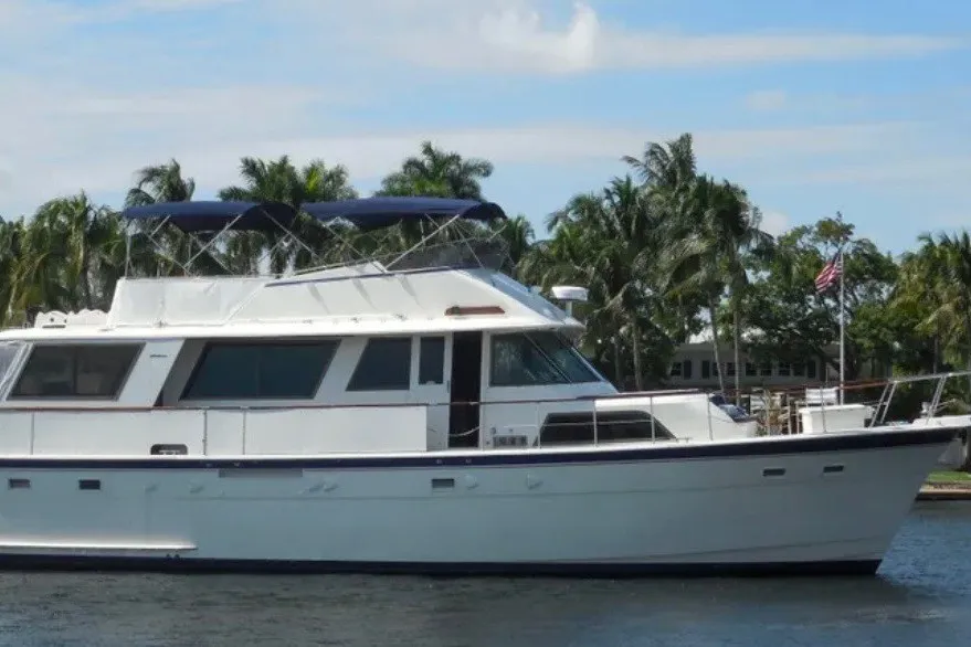 1981 Hatteras 56 Motor Yacht, photograph 1